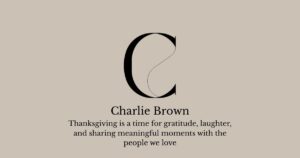 Charlie Brown Thanksgiving Quotes