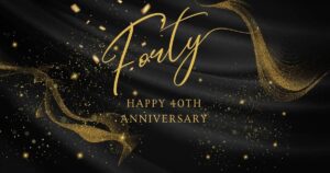 Happy 40th Anniversary quotes