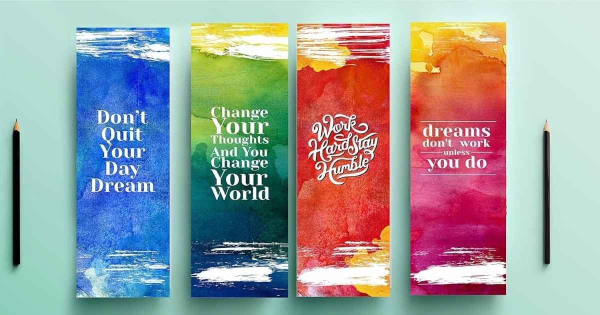 Creative Bookmark Quotes to Inspire, Motivate and Make You Smile